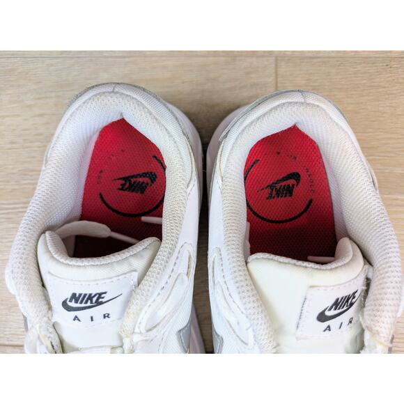 Nike Air Max SC Sneakers Womens 6.5 White Metallic Gold Shoes Retro CW4554-107 - Picture 8 of 11